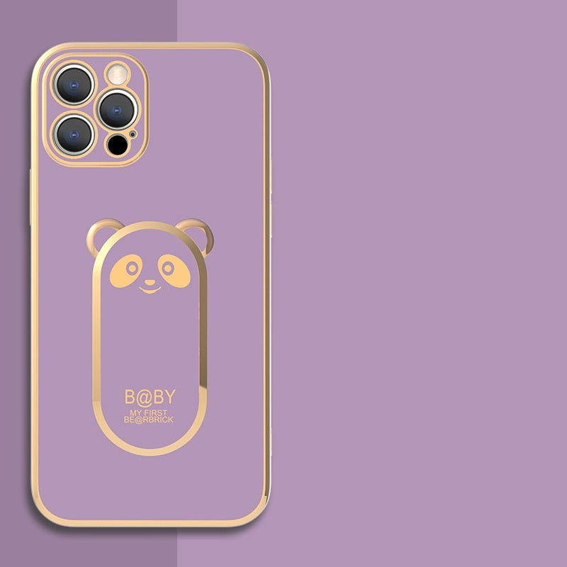 Étui de téléphone avec anneau magnétique Panda