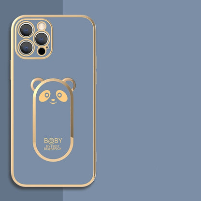 Étui de téléphone avec anneau magnétique Panda