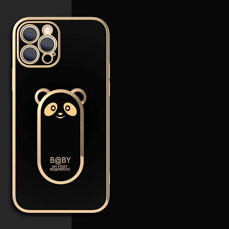 Étui de téléphone avec anneau magnétique Panda
