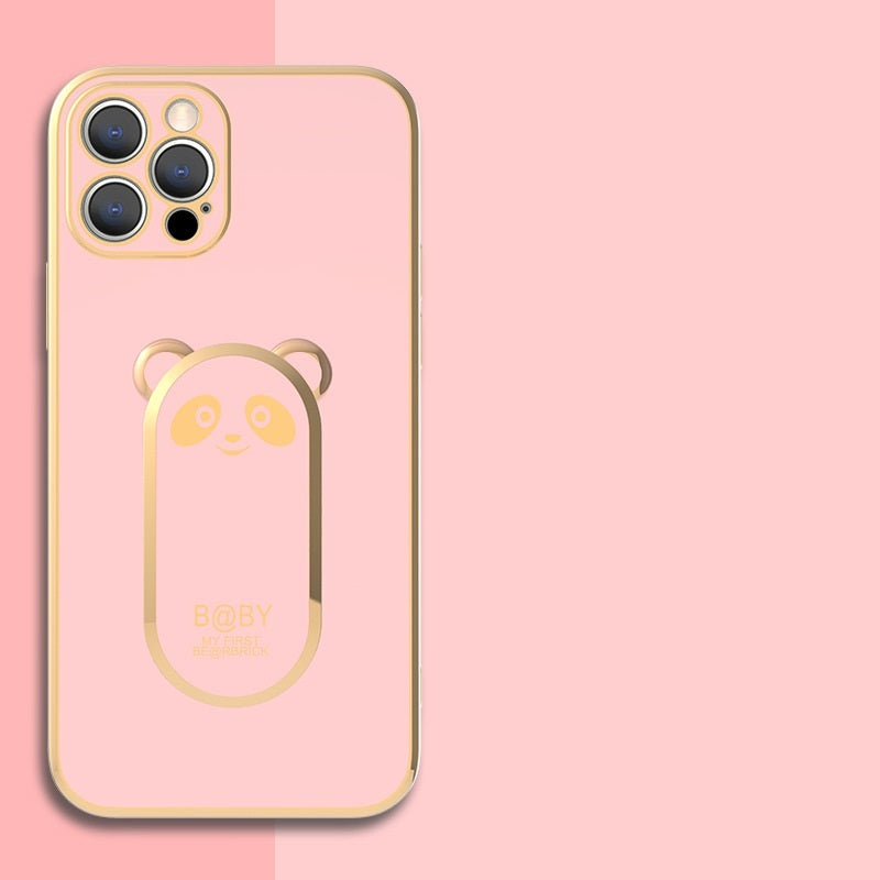 Étui de téléphone avec anneau magnétique Panda