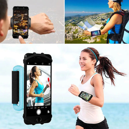 Support de téléphone portable pour le sport – Brassard ou poignet – Étui pratique pour activités en plein air