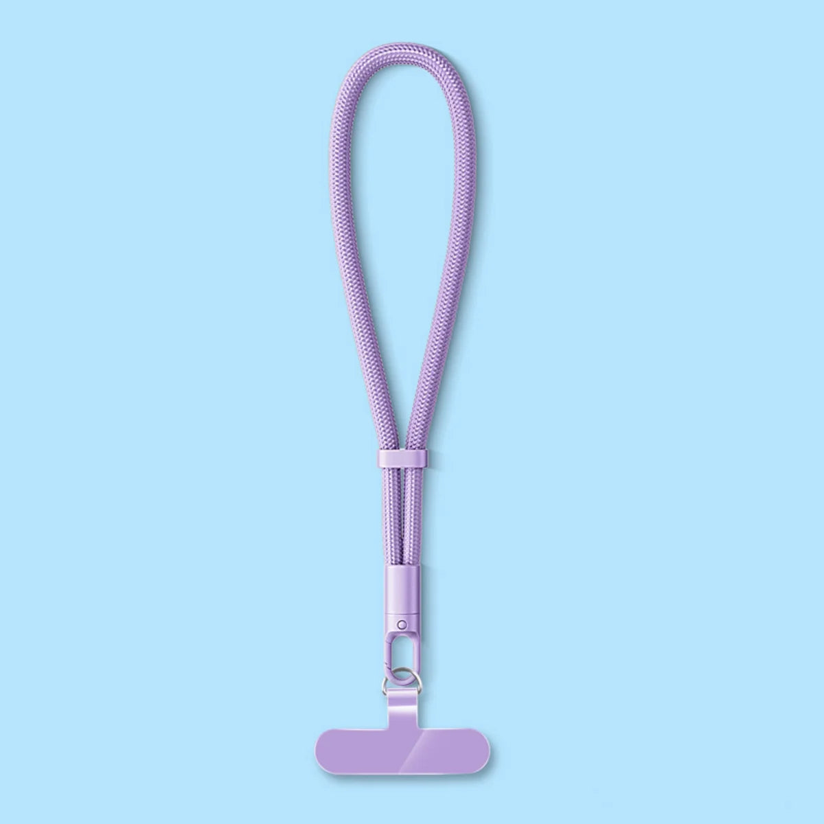 Lanière de téléphone portable universelle réglable, dragonne courte avec conception Anti-chute autobloquante, sangle de téléphone en Polyester Durable