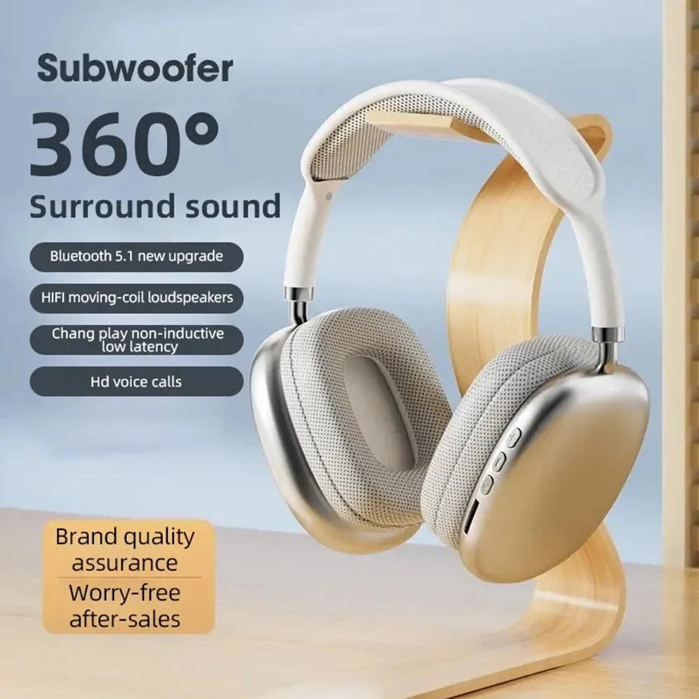 Casque Bluetooth sans fil P9 – Confort, son et liberté