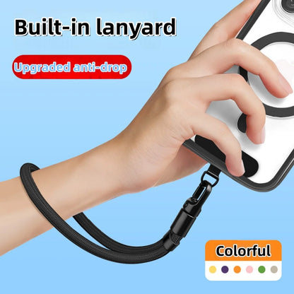 Lanière de téléphone portable universelle réglable, dragonne courte avec conception Anti-chute autobloquante, sangle de téléphone en Polyester Durable