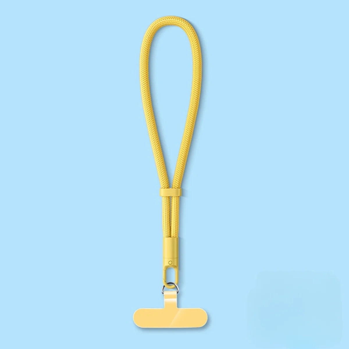 Lanière de téléphone portable universelle réglable, dragonne courte avec conception Anti-chute autobloquante, sangle de téléphone en Polyester Durable