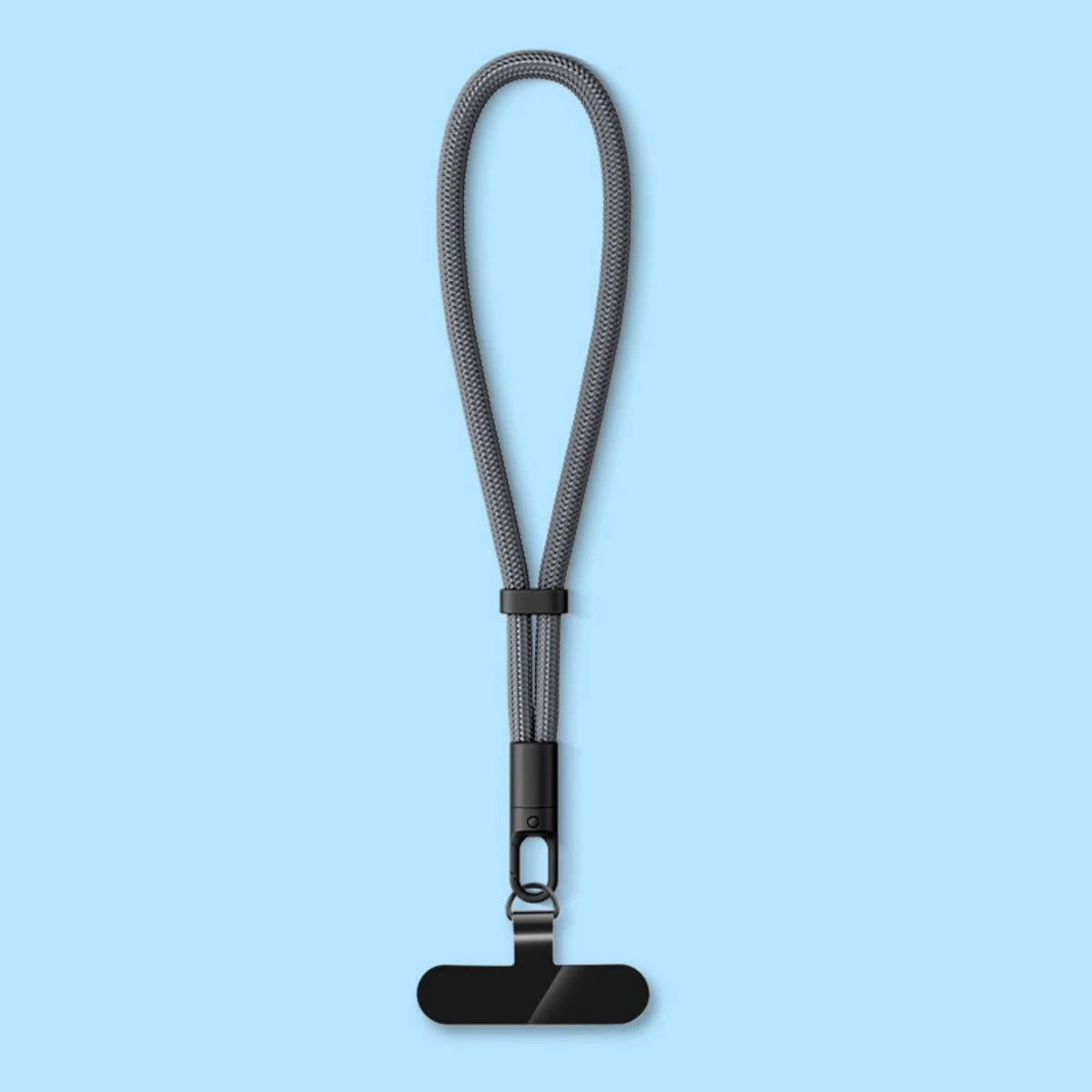 Lanière de téléphone portable universelle réglable, dragonne courte avec conception Anti-chute autobloquante, sangle de téléphone en Polyester Durable